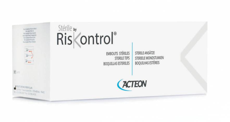 Embouts jetables RISKONTROL STERILES BLANC - Boite de 96