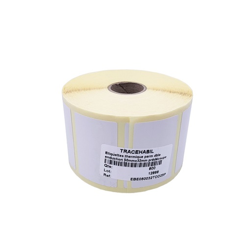 [01161] Etiquettes double encollage MELAG - Rlx de 900