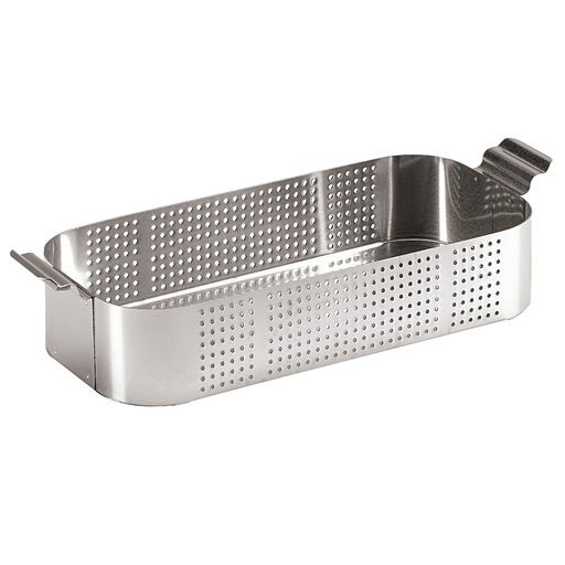[245054] Panier perforé en acier inoxydable