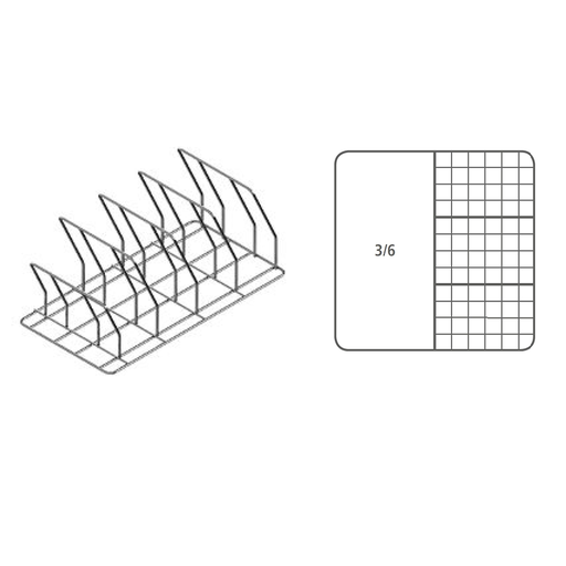 [ME80040] Rack pour 4 Cassettes de Lavage
